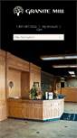 Mobile Screenshot of granitemill.com